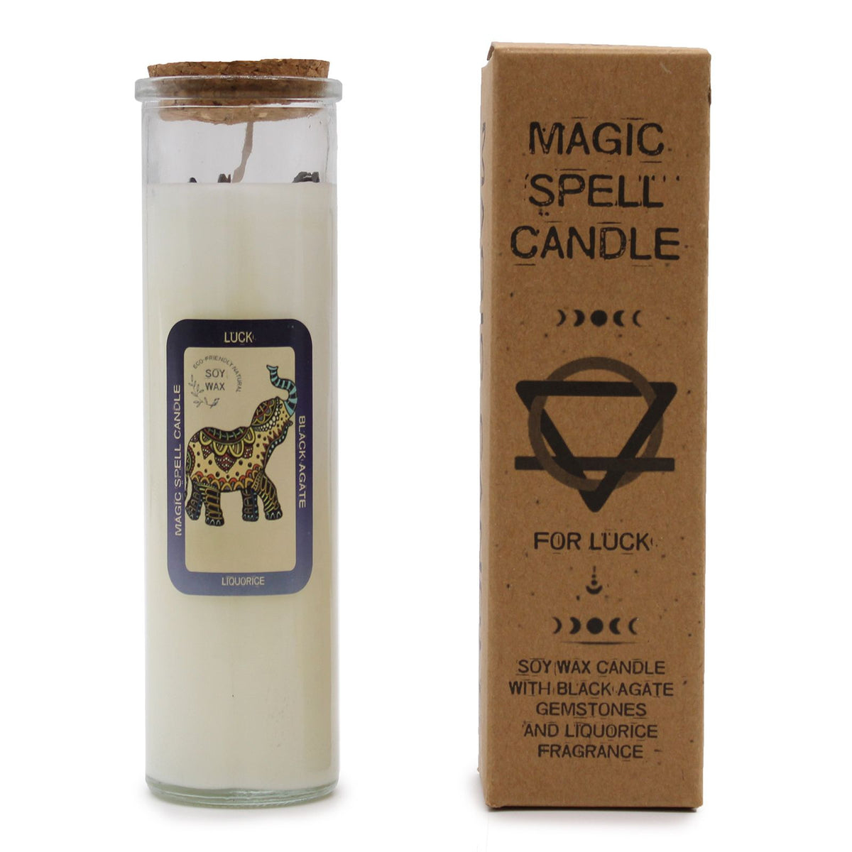 Bougie de Rituel d'Intention — Chance