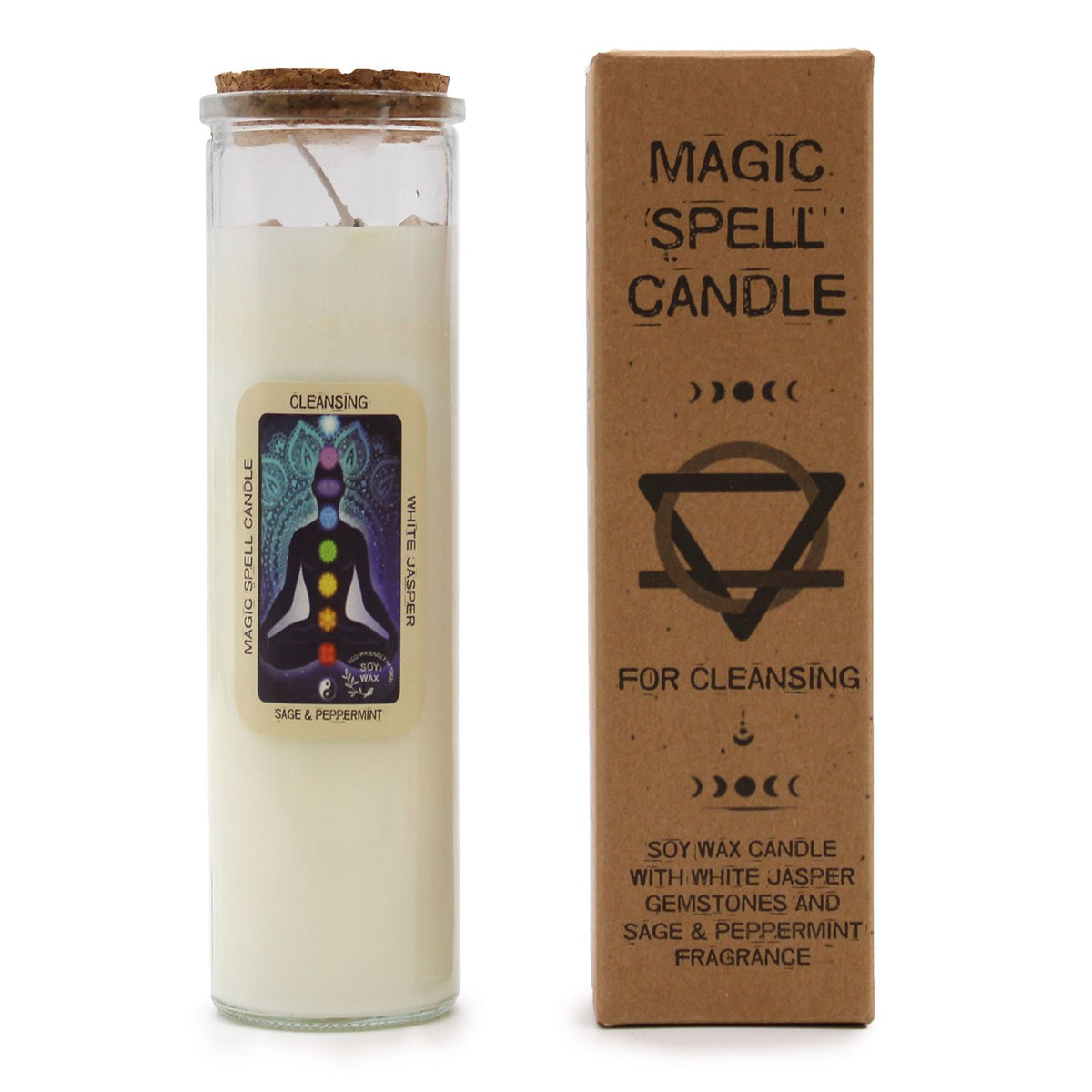 Bougie de Rituel d'Intention — Purification