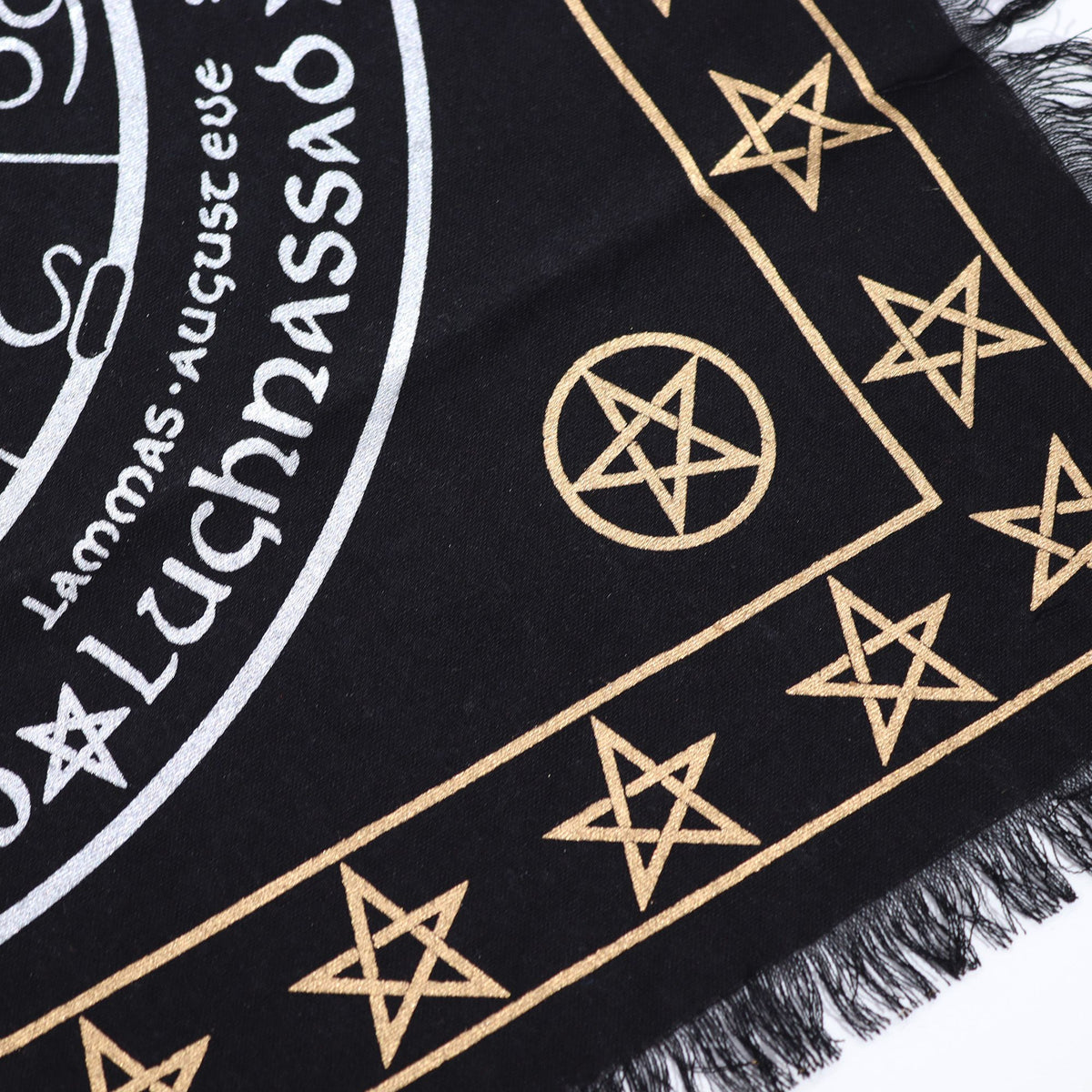 Tapis de Tirage en Coton — La Roue de l'Année Celte