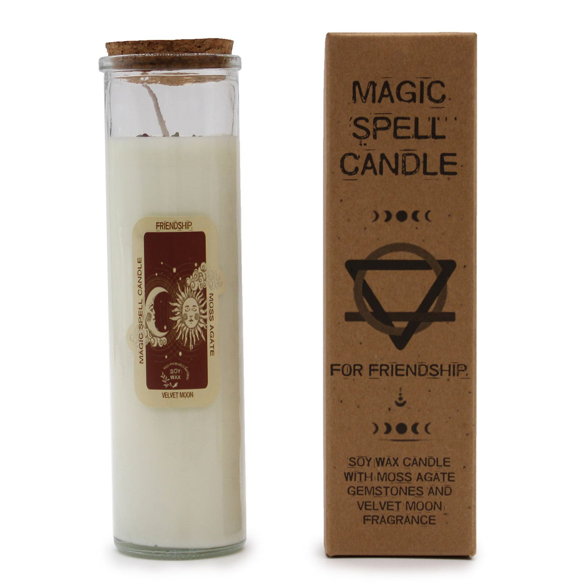 Bougie de Rituel d'Intention — Amitié