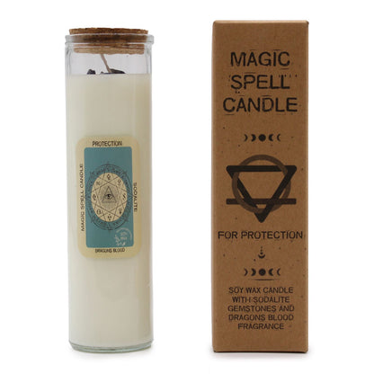 Bougie de Rituel d'Intention — Protection
