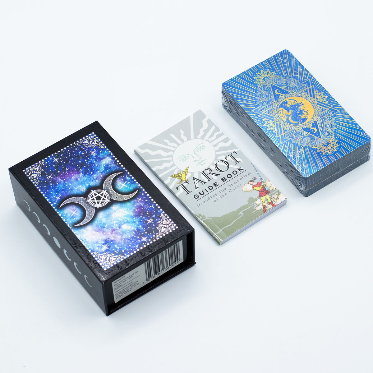 Tarot de Collection — Blue Foil Moon Face