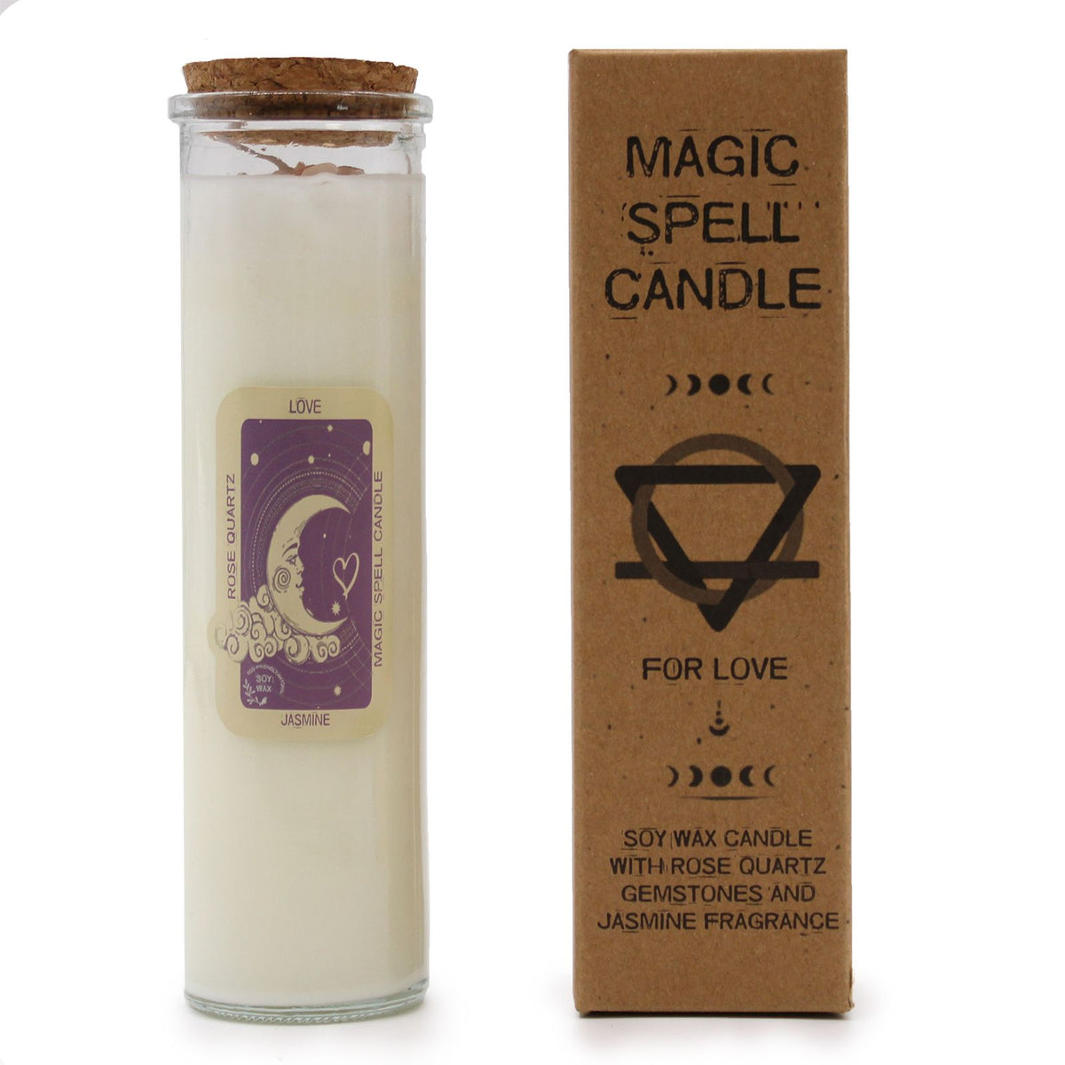 Bougie de Rituel d'Intention — Amour