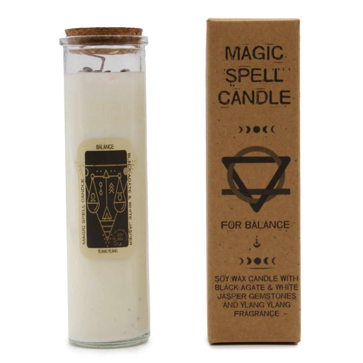 Bougie de Rituel d'Intention — Équilibre