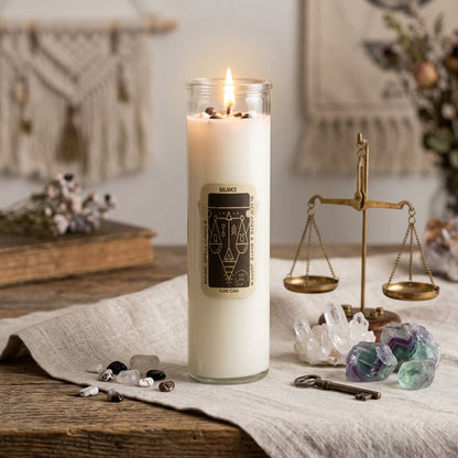 Bougie de Rituel d'Intention — Équilibre