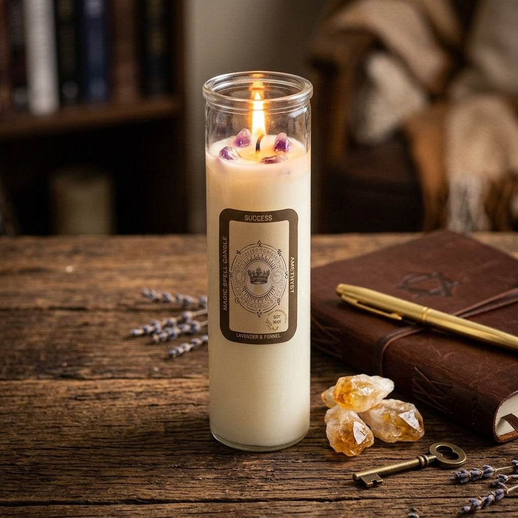 Bougie de Rituel d'Intention — Réussite